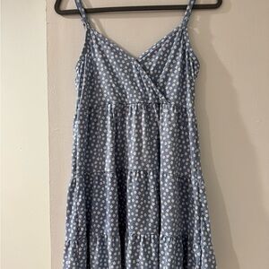 Blue Floral Sundress